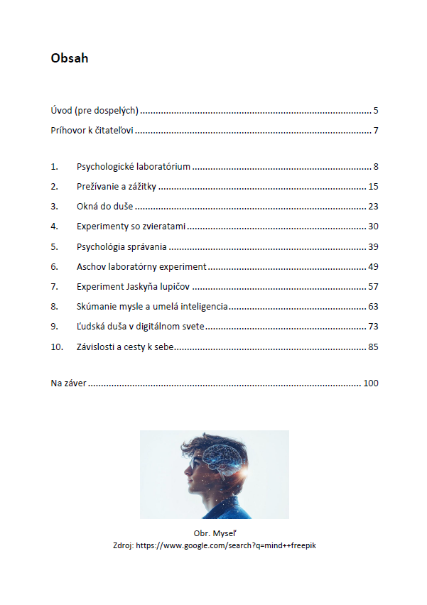 Zaujímavosti zo psychológie pre žiakov - I. diel a II. diel – Obrázok 4